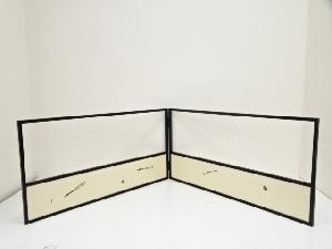 即中斎好松葉松子チラシ風炉先屏風